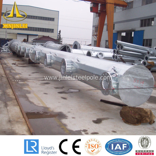 Electrical Transmission Line Distribution Steel Poles